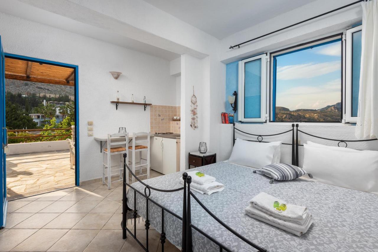 Agnanti Beach Apartments Арханґелос Екстер'єр фото